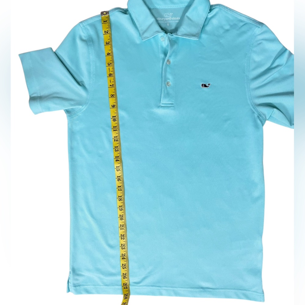 EUC Vineyard Vines Men's “Marshall” Solid Pique Polo - Picture 4 of 8